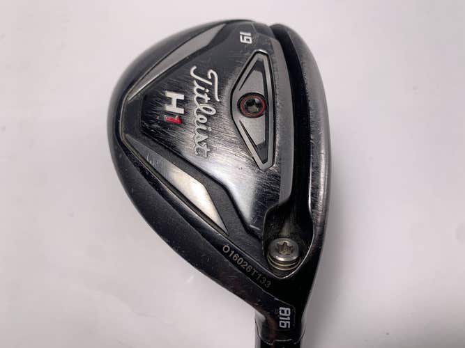 Titleist 816 H1 3 Hybrid 19* Diamana D+90HY 90g Stiff Graphite Mens RH