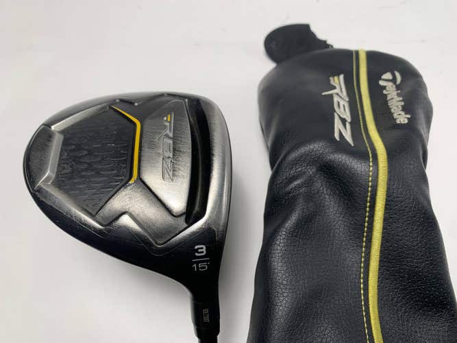 TaylorMade RocketBallz Black 3 Fairway Wood 15* RocketFuel 55g Regular RH HC