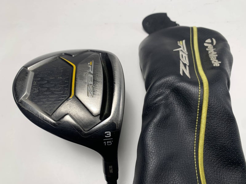 TaylorMade RocketBallz Black 3 Fairway Wood 15* RocketFuel 55g Regular RH HC