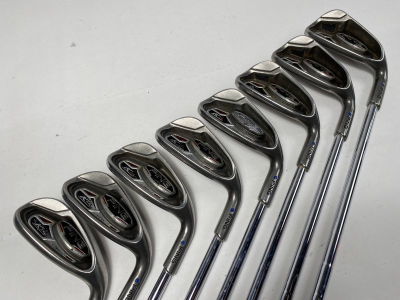 Ping K15 Iron Set 5-PW+GW+LW Blue Dot CFS Stiff Steel Mens RH