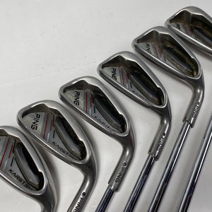 Ping Karsten 2014 Iron Set 6-PW+GW Black Dot CFS Distance Regular Steel Mens RH