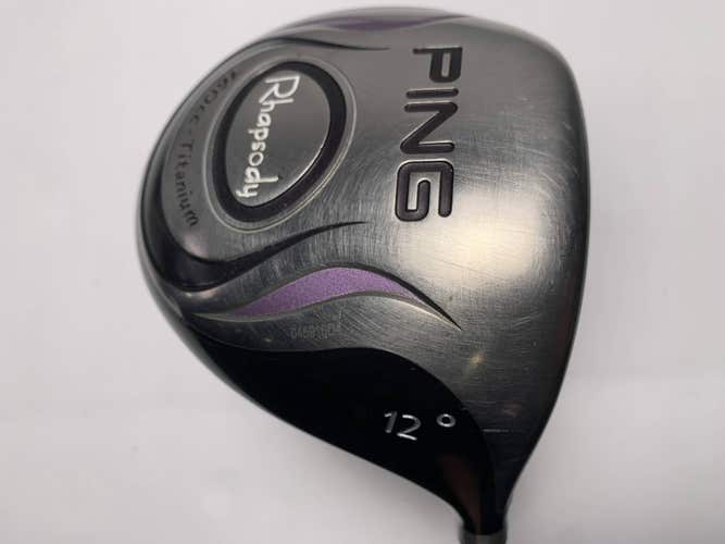 Ping Rhapsody Driver 12* ULT129 Ladies Graphite Womens RH