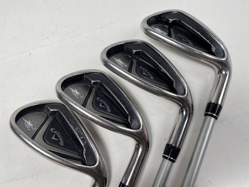 Callaway X2 Hot Iron Set 8-PW+AW X2 Hot Ladies Graphite RH Undersize Grips