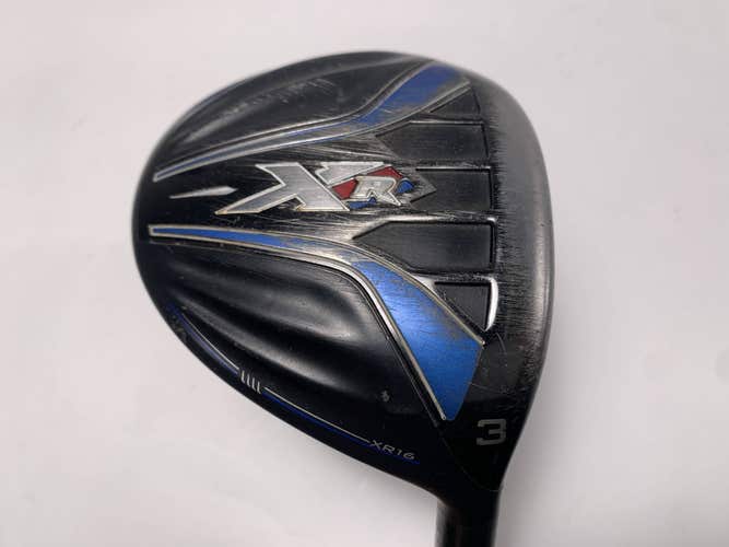 Callaway XR 16 3 Fairway Wood 15* Fujikura Speeder 565 Evolution Stiff RH