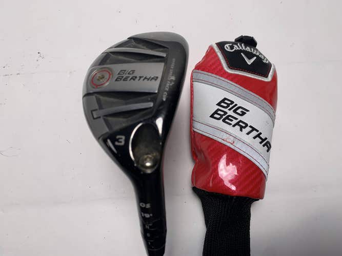 Callaway Big Bertha OS 3 Hybrid 19* UST Mamiya Recoil ES 460 F2 Senior RH HC