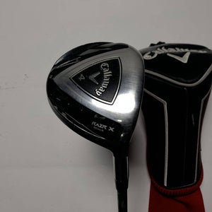 Callaway Razr X Black 4 Fairway Wood 17* Aldila NV Green 65g Stiff RH