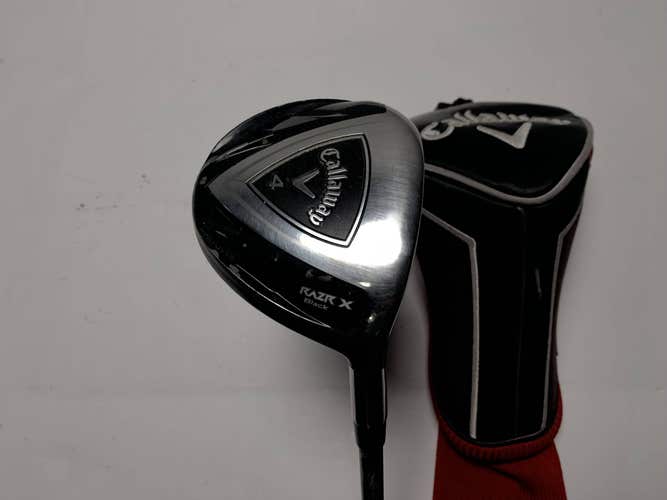 Callaway Razr X Black 4 Fairway Wood 17* Aldila NV Green 65g Stiff RH