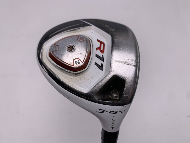 TaylorMade R11 3 Fairway Wood 15.5* Fujikura Motore F3 TP 80g Stiff RH