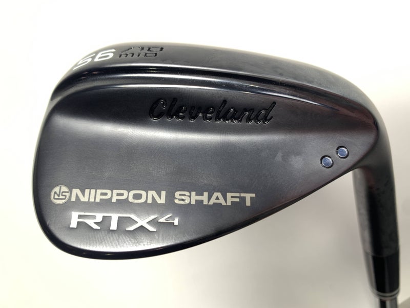 Cleveland RTX 4 Black Satin Sand Wedge 56* 10 Bounce NS Pro Modus 3 115g RH NEW