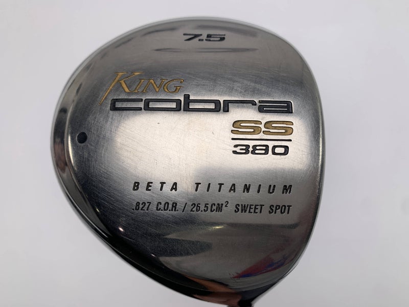 Cobra SS 380 Driver 7.5* Graphite Design YS-5.1 55g Stiff Graphite Mens RH
