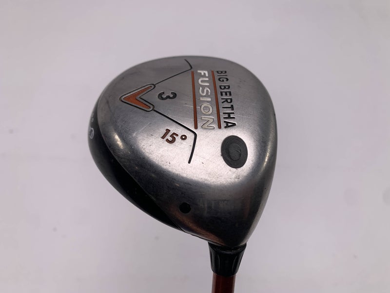 Callaway Big Bertha Fusion 3 Fairway Wood 15* Aldila NVS Orange 55g Regular RH