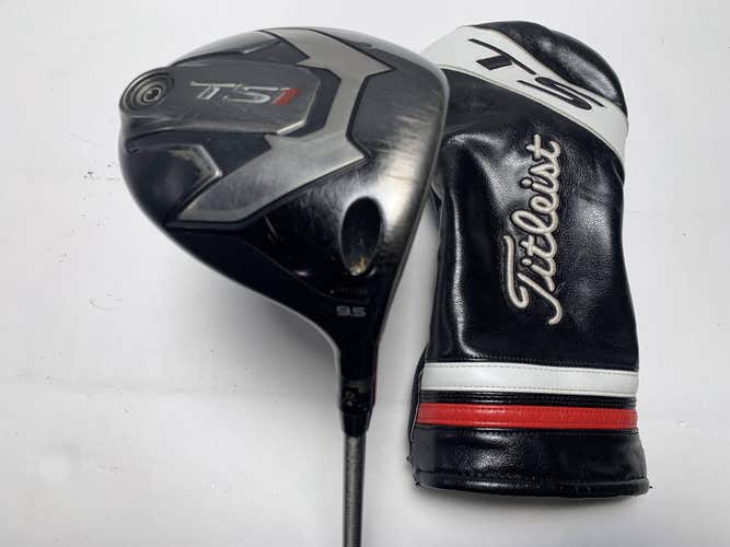 Titleist TS1 Driver 9.5* AeroTech SteelFiber SS65 65g Stiff RH HC Oversize Grip