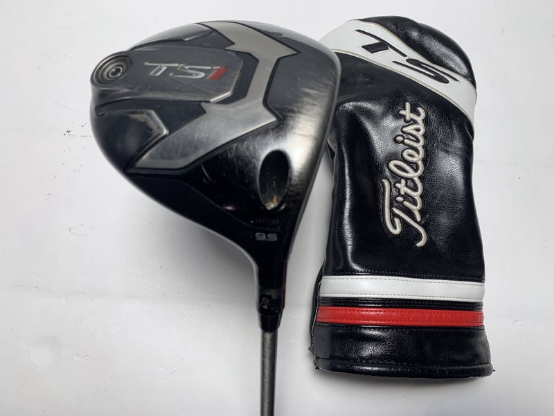 Titleist TS1 Driver 9.5* AeroTech SteelFiber SS65 65g Stiff RH HC Oversize Grip