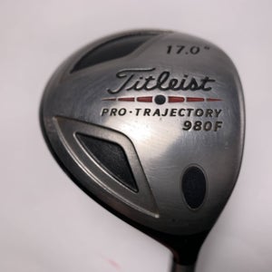 Titleist 980 F 5 Fairway Wood 17* Dynamic Gold S300 Stiff Steel Mens RH