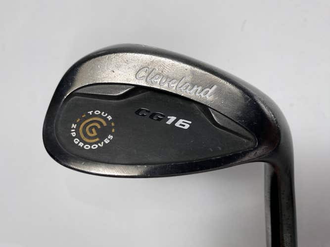 Cleveland CG16 Black Pearl Sand Wedge SW 54* 14 Traction Wedge Steel Mens RH