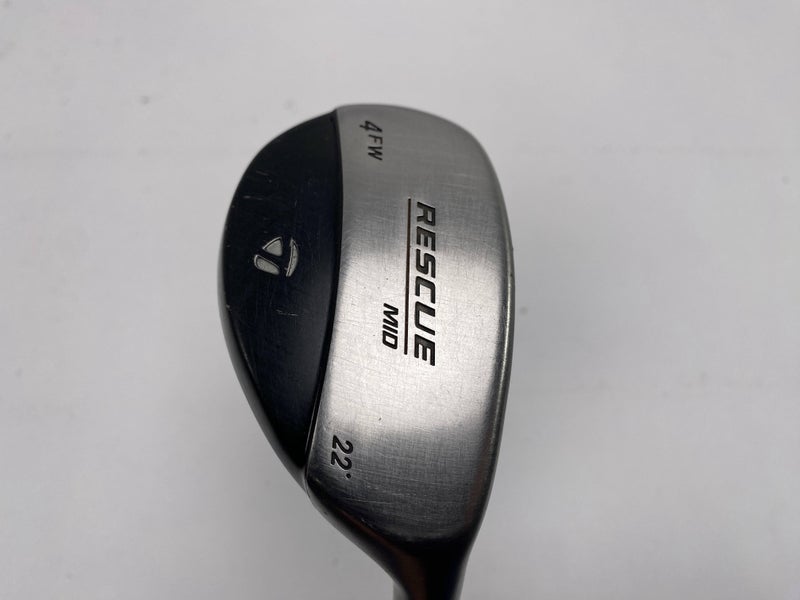TaylorMade Rescue Mid 4 Hybrid 22* Aldila NV Green 65g Regular Graphite Mens RH