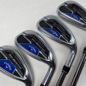 Callaway Big Bertha B21 Iron Set 7-AW RCH 65 Senior Graphite Mens RH-No PW