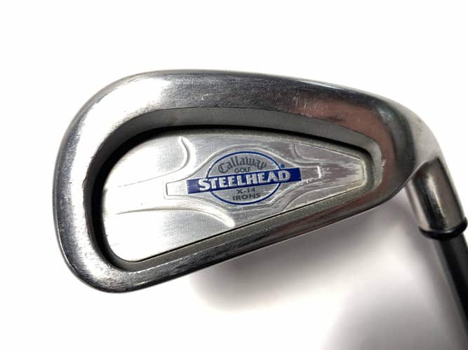 Callaway X-14 Single 4 Iron Steelhead X-14 Gems Regular Steel Mens RH