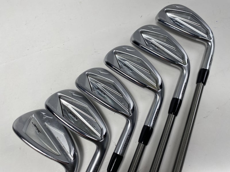Mizuno JPX 923 Hot Metal Iron Set 5-PW+GW SteelFiber i80CW Regular RH-No 9 Iron
