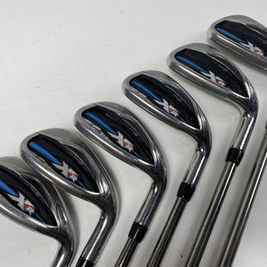 Callaway XR OS Iron Set 6-PW+SW UST Mamiya Recoil 460 F2 Senior Graphite Mens RH