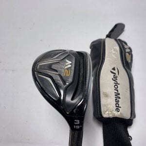TaylorMade M2 3 Hybrid 19* REAX 65g Regular Graphite Mens RH HC