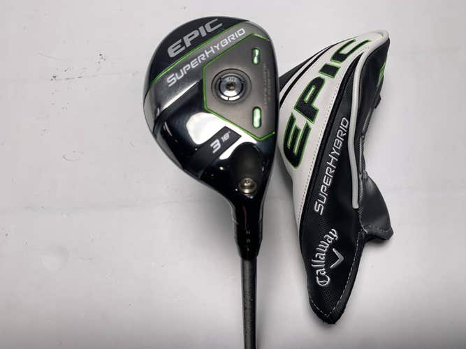 Callaway EPIC Super 3 Hybrid 18* AeroTech SteelFiber fc75 F3 Regular RH HC