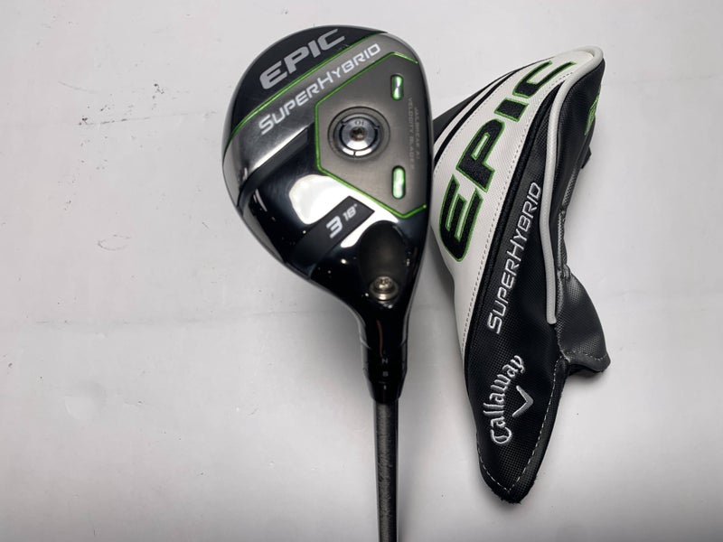 Callaway EPIC Super 3 Hybrid 18* AeroTech SteelFiber fc75 F3 Regular RH HC