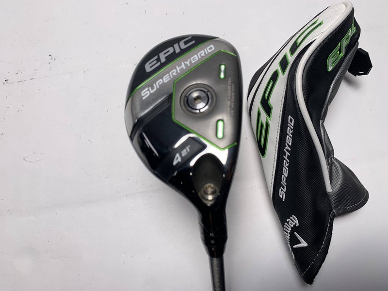 Callaway EPIC Super 4 Hybrid 21* AeroTech SteelFiber fc75 F3 Regular RH HC