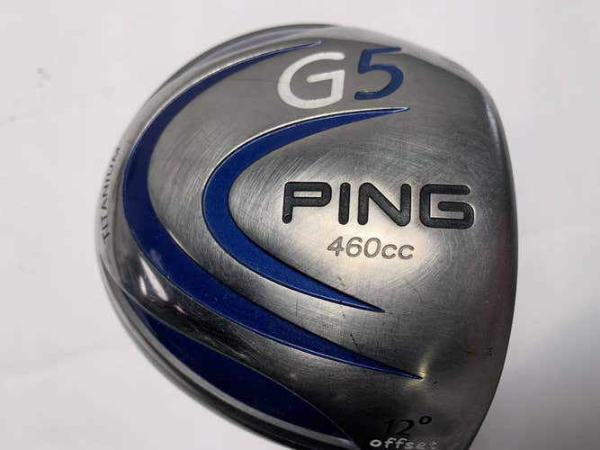 Ping G5 Offset Driver 12* TFC100D Regular Graphite Mens RH
