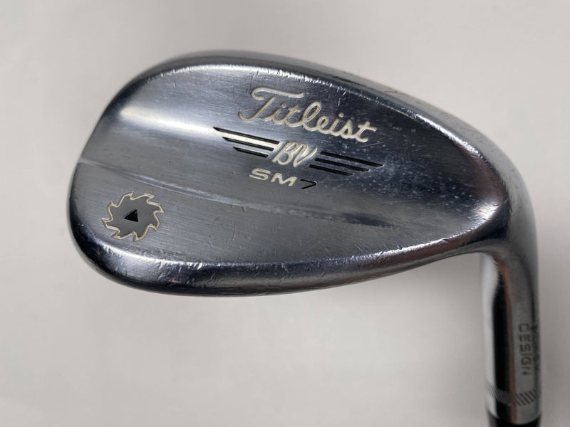 Titleist Vokey SM7 Tour Chrome Lob Wedge LW 60* 14 K-Grind Wedge Steel Mens RH