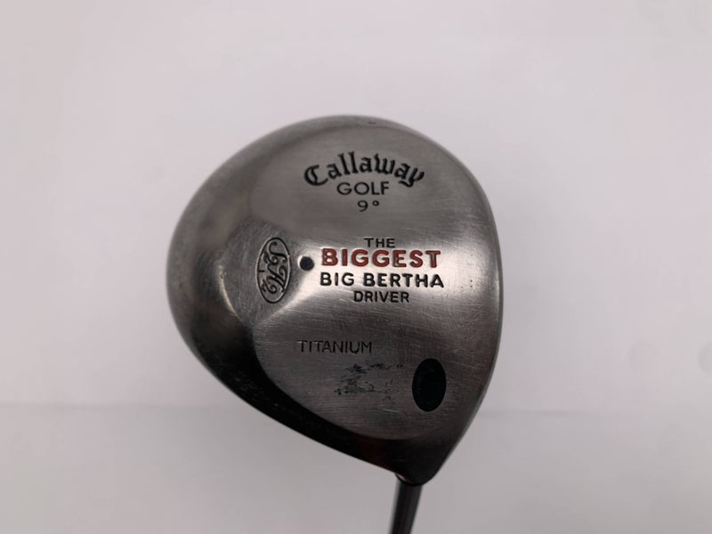 Callaway Biggest Big Bertha Driver 9* Big Bertha Regular Graphite Mens RH