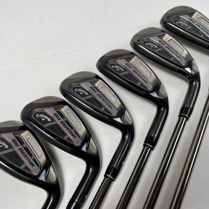 Callaway Big Bertha OS Iron Set 6-PW+AW Recoil ES 460 F2 Senior Graphite Mens RH