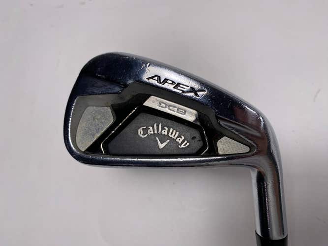 Callaway Apex DCB 21 Single 6 Iron UST Mamiya Recoil Dart F3 65g Regular Mens RH