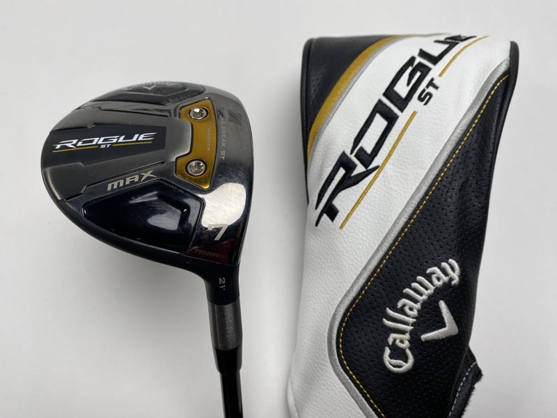 Callaway Rogue ST Max 7 Fairway Wood 21* HZRDUS RDX Smoke 6.0 Black Stiff RH HC