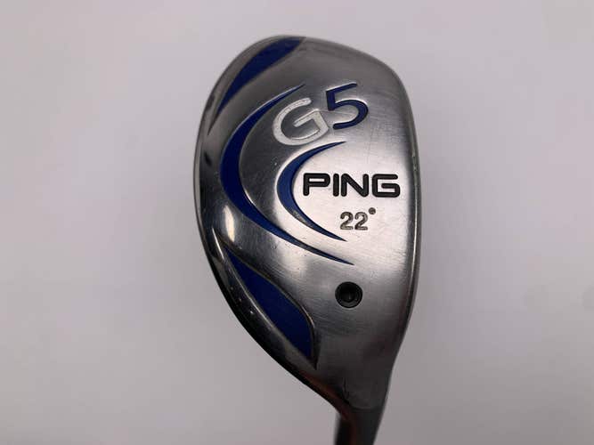 Ping G5 4 Hybrid 22* TFC 129 H Stiff Graphite Mens RH