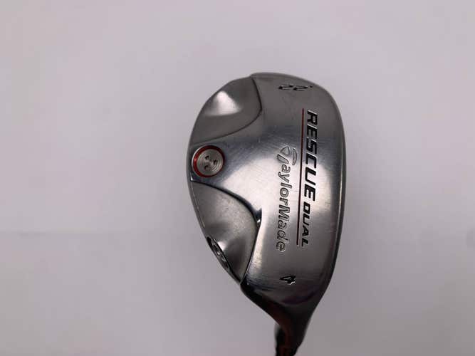 TaylorMade Rescue Dual TP 4 Hybrid 22* 65g Regular Graphite Mens RH