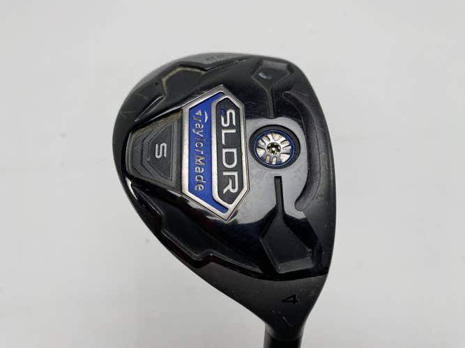 TaylorMade SLDR S 4 Hybrid 22* Fujikura Speeder 72h 72g Stiff Graphite Mens RH