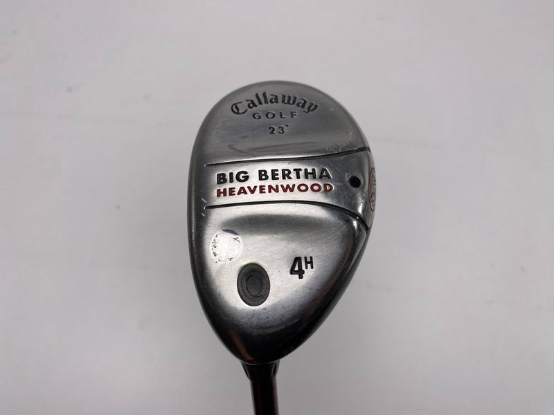 Callaway Big Bertha Heavenwood 4 Hybrid 23* RCH 75w 75g Regular Graphite Mens LH