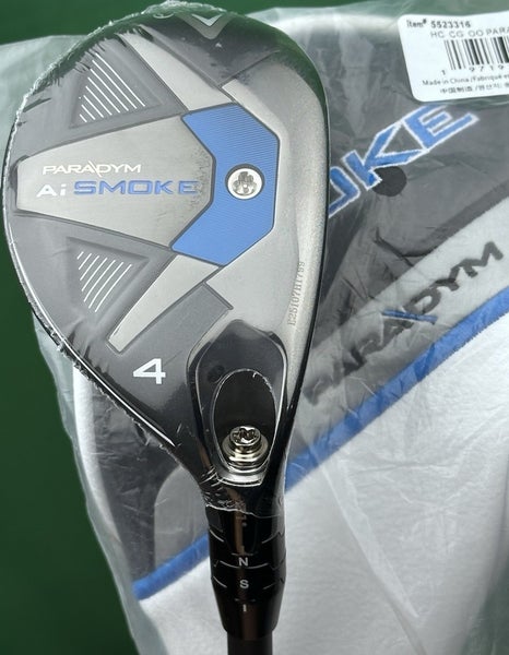 Callaway Paradym Ai Smoke Rescue 4-Hybrid 4H 21* Regular Flex Cypher Sixty NEW!
