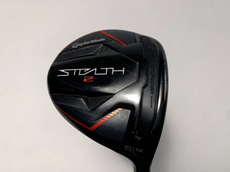 TaylorMade Stealth 2 5 Fairway Wood 18* Fujikura Ventus Red TR 5R Regular RH
