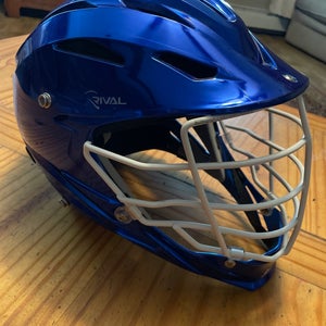 Blue large STX SCHUTT RIVAL HELMET