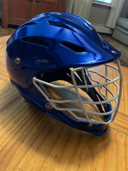 Blue large STX SCHUTT RIVAL HELMET