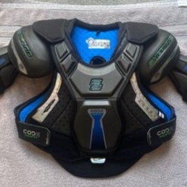 Senior Small Sher-Wood Code Encrypt 1 Shoulder Pads (Used)