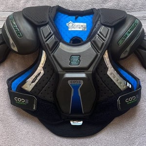 Senior Small Sher-Wood Code Encrypt 1 Shoulder Pads (Used)