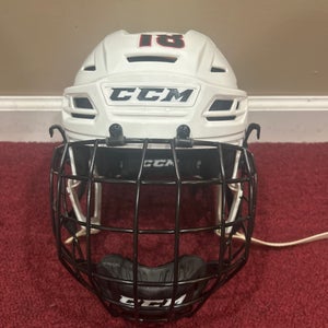 Small CCM Tacks 710 Pro Stock (Used) Helmet Item#WT7CW