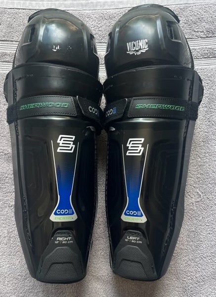 Junior Sher-Wood Code Encrypt 1 12" Shin Pads (Used)