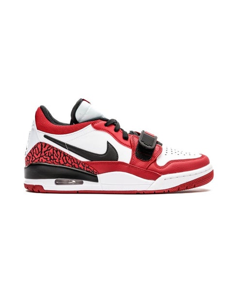 Air Jordan Legacy 312 Low CD9054-116 Kids 6.5Y White Red Lifestyle Shoes RTN198