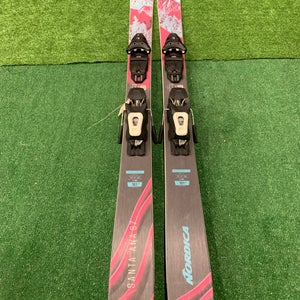 2025 Nordica Santa Ana 87 161 cm Skis With Bindings Max Din 11 (Used)