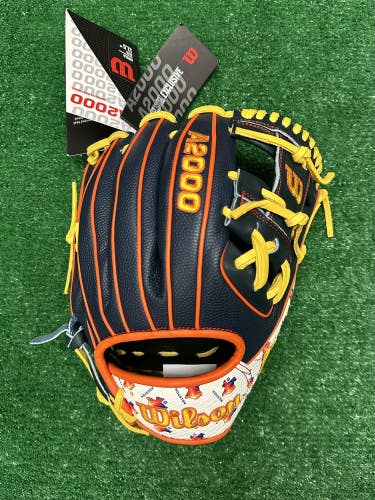 Wilson A2000 1786 11.5" Houston Astros Edition Infield Baseball Glove