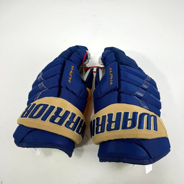 New Stl Blues Winter Classic Warrior Alpha DX Pro Gloves | 15" | D136